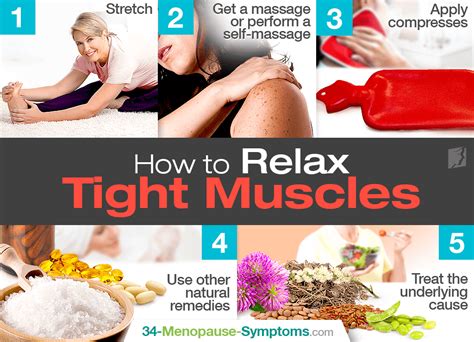 how to relax tight muscles best ways menopause now