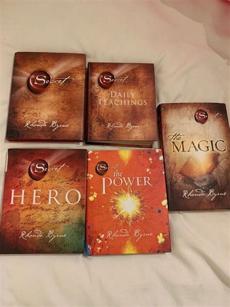 The Secret Book Collection By Rhonda Byrne Excellent Condition In