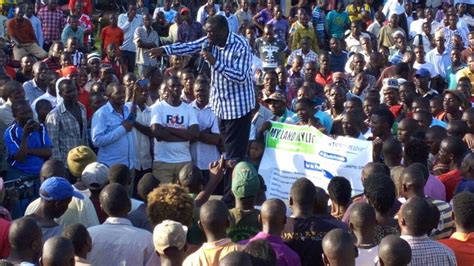 ‘get pangas and fight them besigye tells mityana locals the local