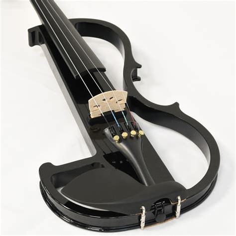 geige silent violine schwarz pianelli musikinstrumente und