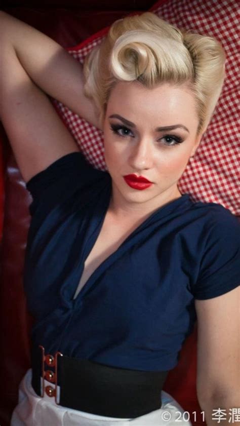 36 best 50s makeup images on pinterest make up looks 1950 makeup and hair makeup