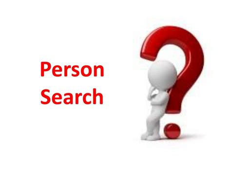 person search powerpoint    id