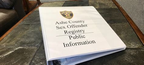 ashe sheriff sex offender