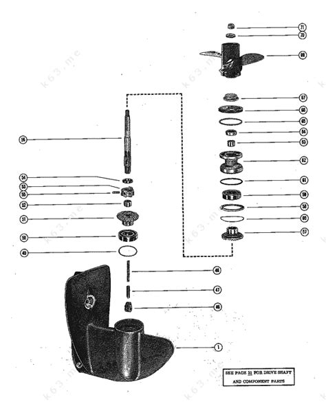 mercurymariner  gear housing assembly complete parts catalog