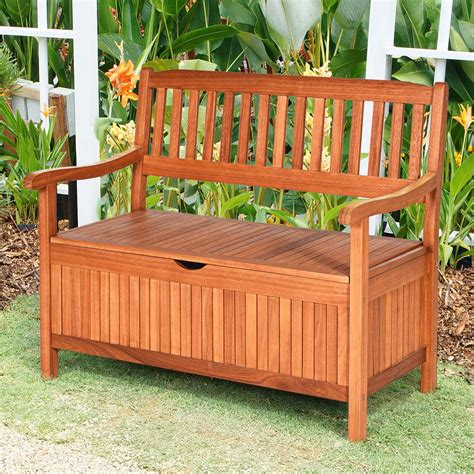 outdoor storage bench waterproof durable storables