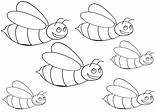 Bumblebee Insect sketch template