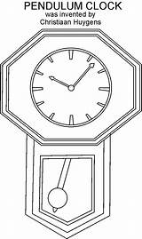 Clock Coloring Printable Pages Pdf Open Print  sketch template