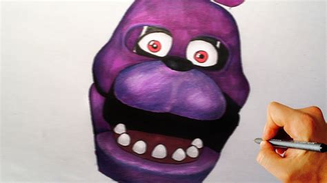 How To Draw Bonnie Jumpscare From Five Nights At Freddy S
