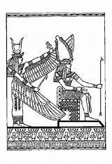 Coloriage Egypte Egypt Ramses Pharaon Colorier Imprimer Hugolescargot sketch template