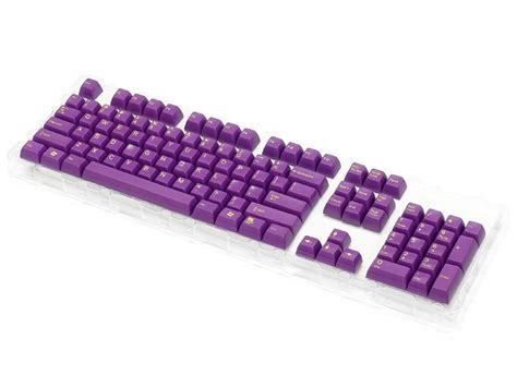 double shot filco  key usa keyset purple spkcsp  keyboard