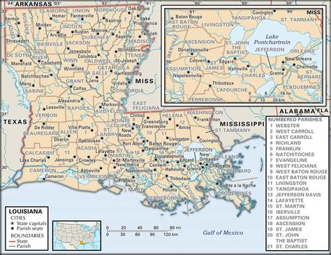 louisiana county maps interactive history complete list