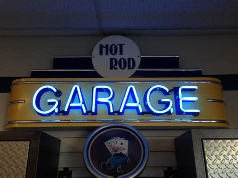 neon signs  garage