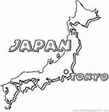 Japan Coloring Printable Pages Map Kids Flag Color Japanese Maps Getcolorings Coloringpages101 Landforms Print Popular Crafts Choose Board Exciting Brilliant sketch template