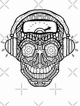 Headphones Complicated Complicolor sketch template