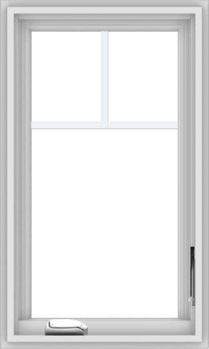 wdma eswda      white vinyl upvc aluminum crank  casement window