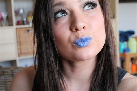 blue lipstick and smokey eye with tape youtube tutorial jersey girl