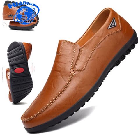 huanqiu mannen casual schoenen lederen breather merk mannen schoenen hoge kwaliteit comfortabele