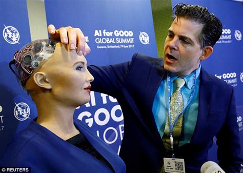 ai is good for the world insists sophia humanoid robot