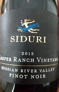 Image result for Siduri Pinot Noir Keefer Ranch. Size: 118 x 185. Source: www.cellartracker.com