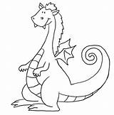 Dragones Pintar sketch template