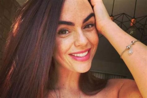 hollyoaks babe jennifer metcalfe strips to knickers for pulse racing