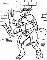 Ninja Coloring Turtles Pages Printable Mutant Teenage sketch template