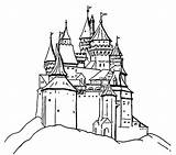 Malvorlagen Burgen Und Choose Board Schlösser Castle Coloring sketch template