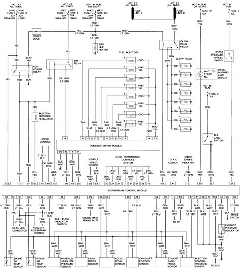 powerstroke electrical diagram