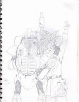 Chrono Trigger Minitokyo Indy Robo sketch template