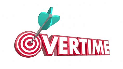 overtime extra hours added work target employee   animation motion