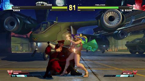 Street Fighter V Karin Gameplay Video Youtube