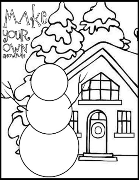 snowman coloring page printables hubpages