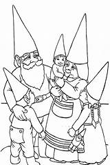 Gnome Coloring Pages Garden Fun Family Children Gnomes Getdrawings Kids Girl Color Printable Getcolorings Print sketch template
