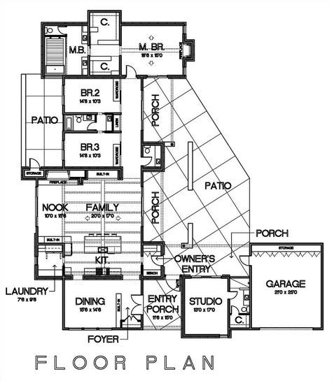 house designs blueprints images  pinterest floor plans home plants  house floor