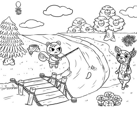 animal crossing coloring pages  coloring pages  kids