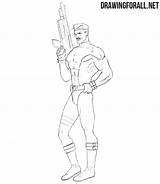 Draw Forge Marvel Lines Drawing Muscles Gently Folds Necessary Sketch Costume Legs Details sketch template