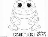 Beanie Boo Coloring Pages Smitten Printable Kids sketch template