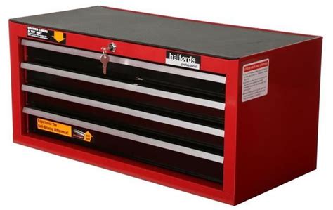 Halfords Professional 4 Drawer Intermediate Ball Bearing Chest Tool