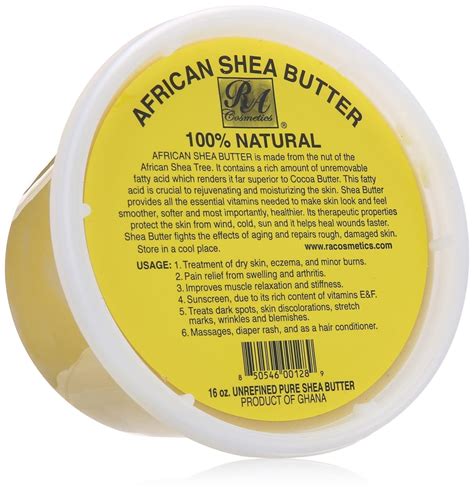 amazoncom african shea butter  natural oz body butters beauty