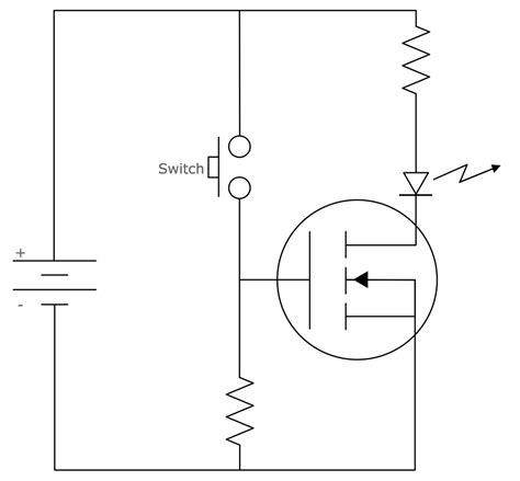 electrical symbols mosfet