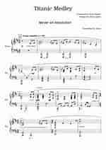 Image result for Titanic - free Sheet music. Size: 150 x 212. Source: musescore.com