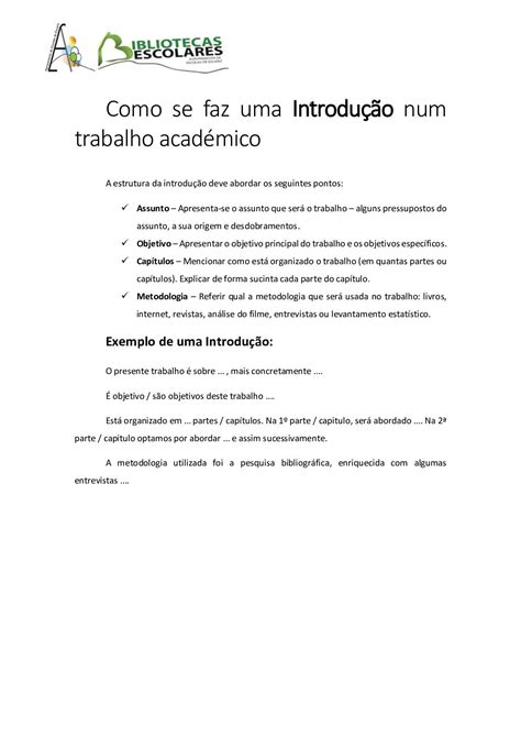 calameo como se faz uma introducao num trabalho academico