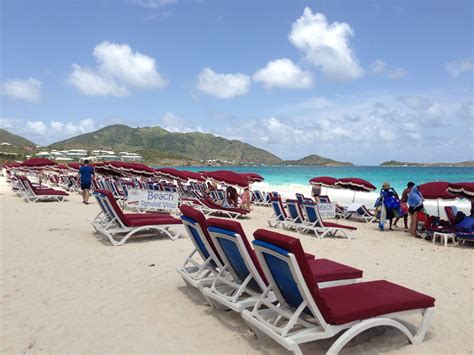 Orient Bay Beach St Martin French Side Of The Eastern Caribbean