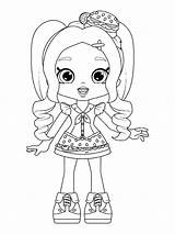 Coloring Pages Old Year Shopkins Printable Kids Girls Color 6year sketch template