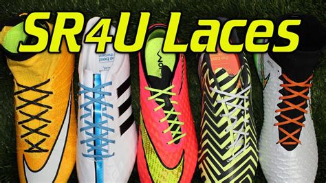 sru laces premium replacement laces  soccer cleatsfootball boots youtube