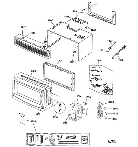 ge microwave parts model jvmsd sears partsdirect