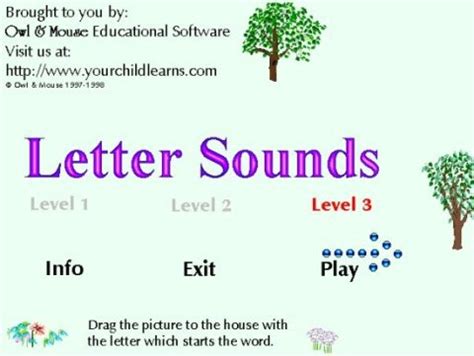 learn alphabets  sounds  represent letter sounds