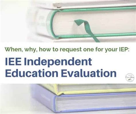 iee independent education evaluations      request