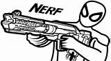 Nerf Gun Rival Kolorowanki Dzieci Bestcoloringpagesforkids sketch template
