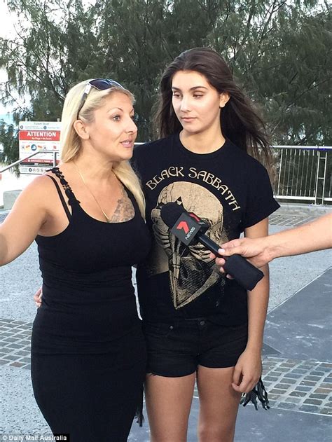 Brisbane Teen Whos Breast Was Exposed By Madonna Shows Flask She Was